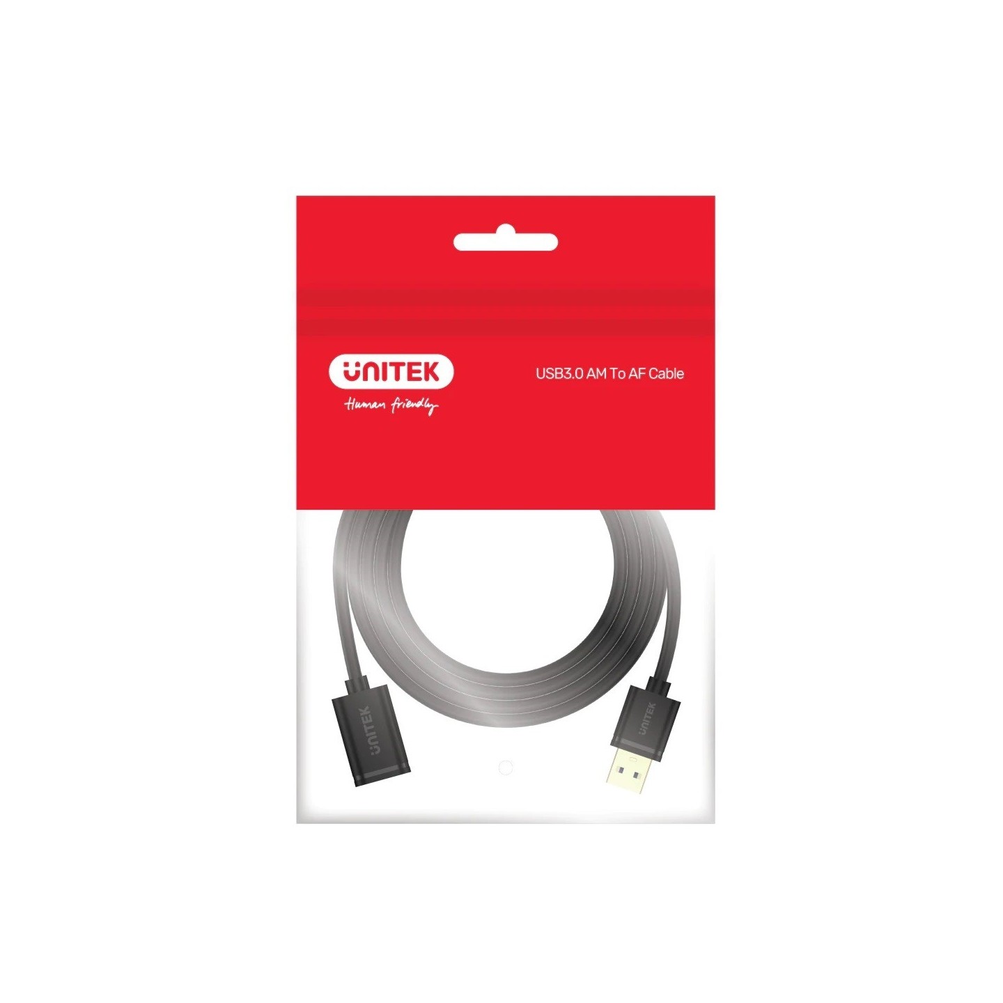 Unitek UCE USB-A 3.0 Extension Cable 1.0m - Y-C457GBK - USB-A 3.0 Extension Cable 1.0m — Buy in Cyprus with Fast Delivery