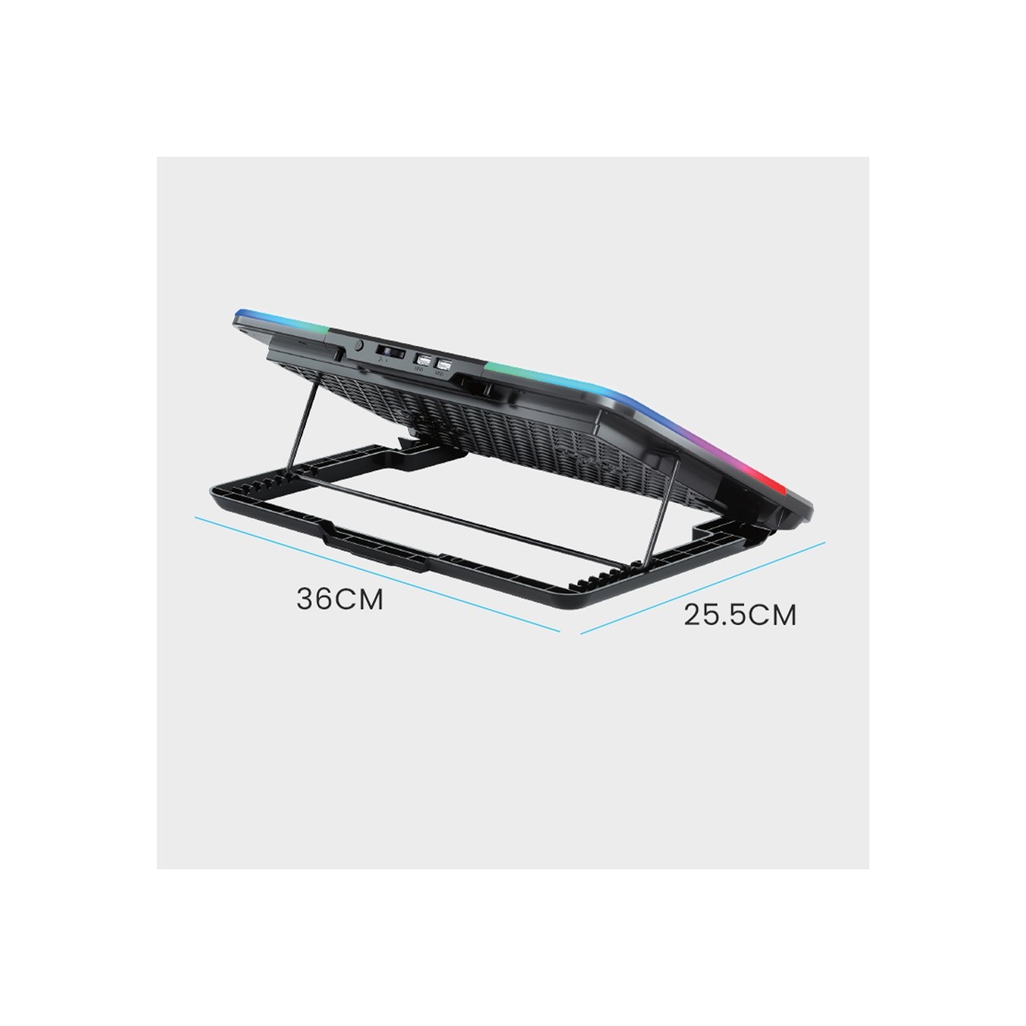 Alcatroz Laptop Cooler - Vendaval G2 - RGB Black — Buy in Cyprus with Fast Delivery