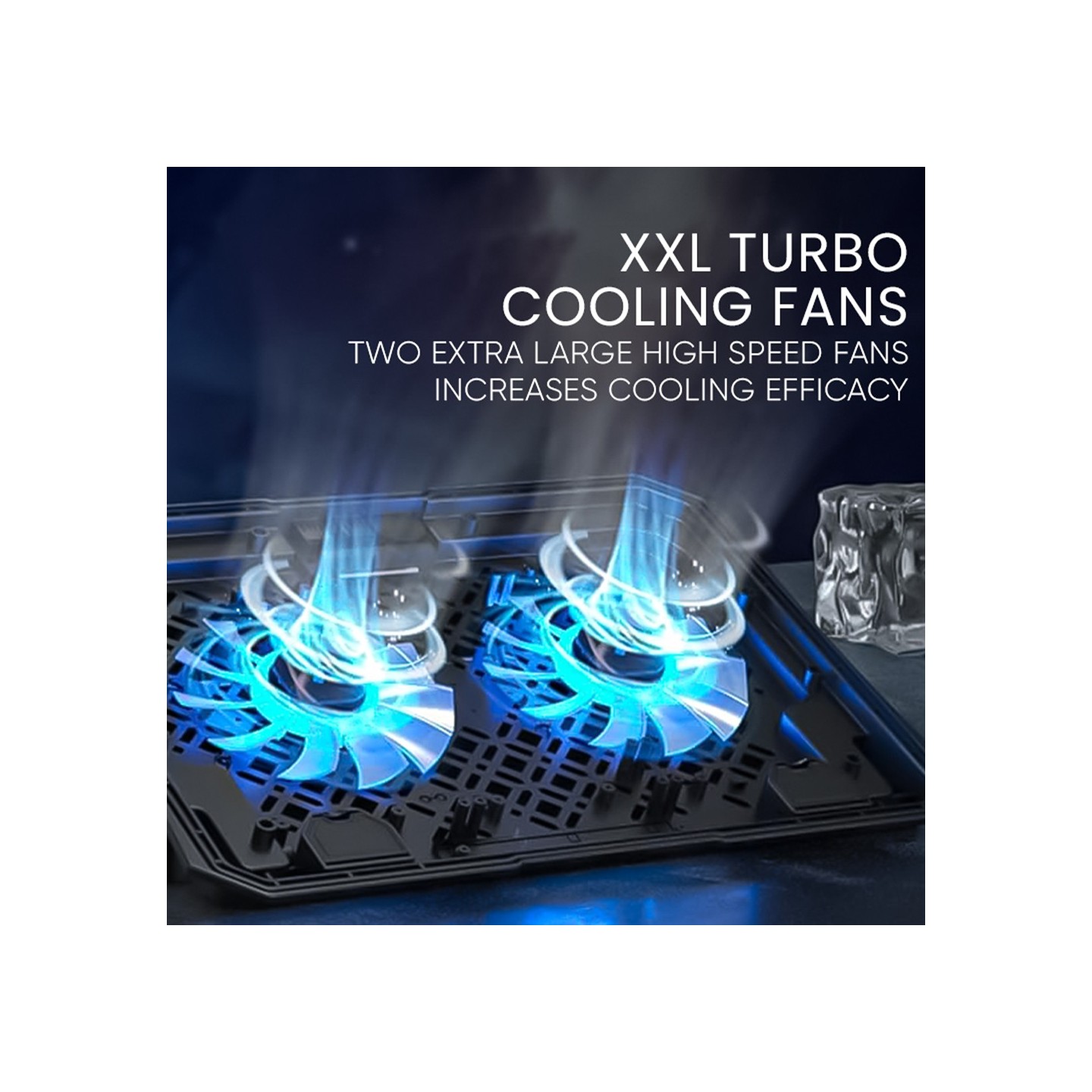 Alcatroz Laptop Cooler - Vendaval G2 - RGB Black — Buy in Cyprus with Fast Delivery