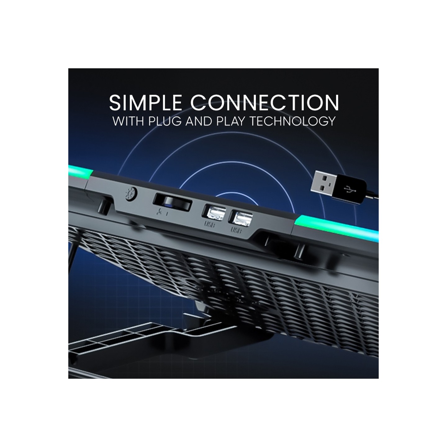 Alcatroz Laptop Cooler - Vendaval G2 - RGB Black — Buy in Cyprus with Fast Delivery