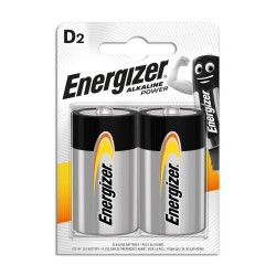 Buy Energizer Alkaline Power D Batteries - 2pcs in Cyprus, Nicosia, Limassol, Larnaka, Pafos