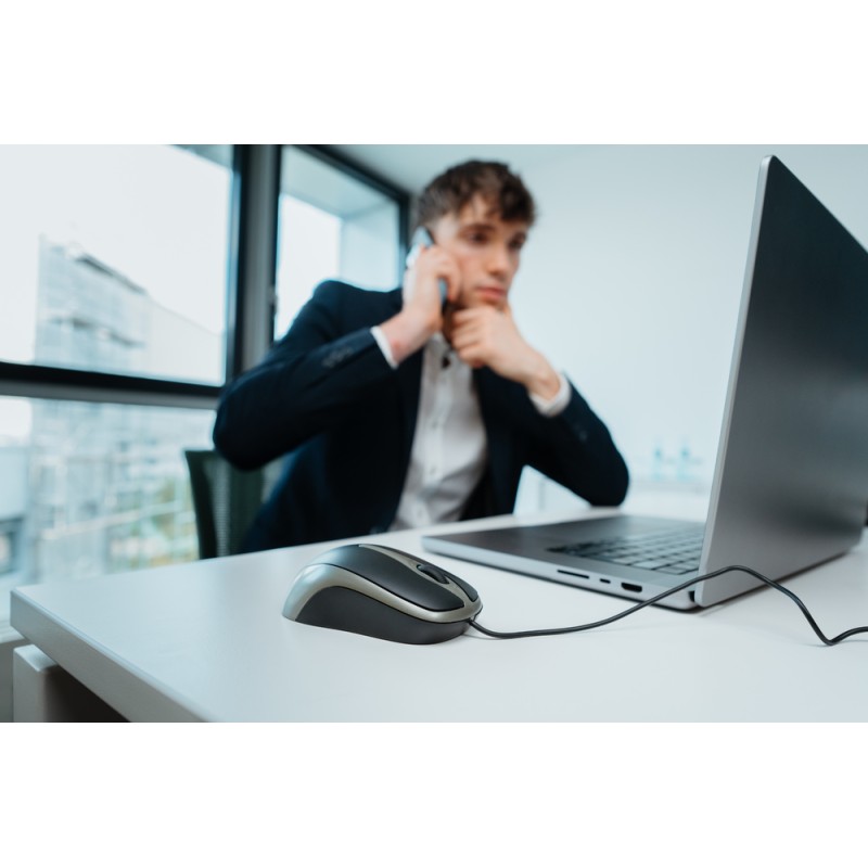 Buy Verbatim Optical Desktop Wired Mouse - Black in Cyprus, Nicosia, Limassol, Larnaka, Pafos