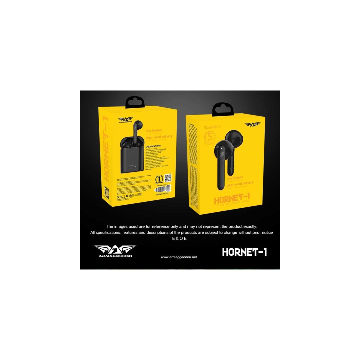 Armaggeddon Earphones - HORNET 1 - TWS Gaming Earphones — Buy in Cyprus with Fast Delivery