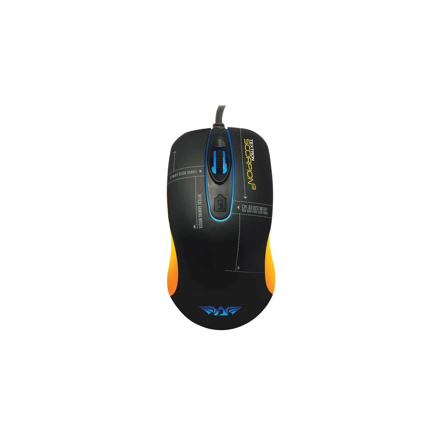 Armaggeddon Scorpion 3 Pro-Gaming Mouse - 4800 CPI - Free Mousepad (Boxed) — Buy in Cyprus with Fast Delivery
