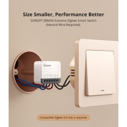Buy SONOFF Zigbee Smart Switch - ZBMINIR2 - SONOFF Zigbee Smart Switch in Cyprus, Nicosia, Limassol, Larnaka, Pafos
