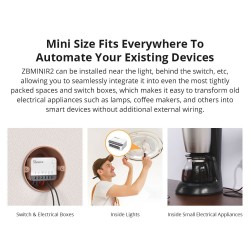 Buy SONOFF Zigbee Smart Switch - ZBMINIR2 - SONOFF Zigbee Smart Switch in Cyprus, Nicosia, Limassol, Larnaka, Pafos