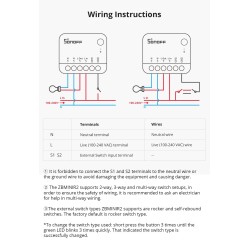 Buy SONOFF Zigbee Smart Switch - ZBMINIR2 - SONOFF Zigbee Smart Switch in Cyprus, Nicosia, Limassol, Larnaka, Pafos