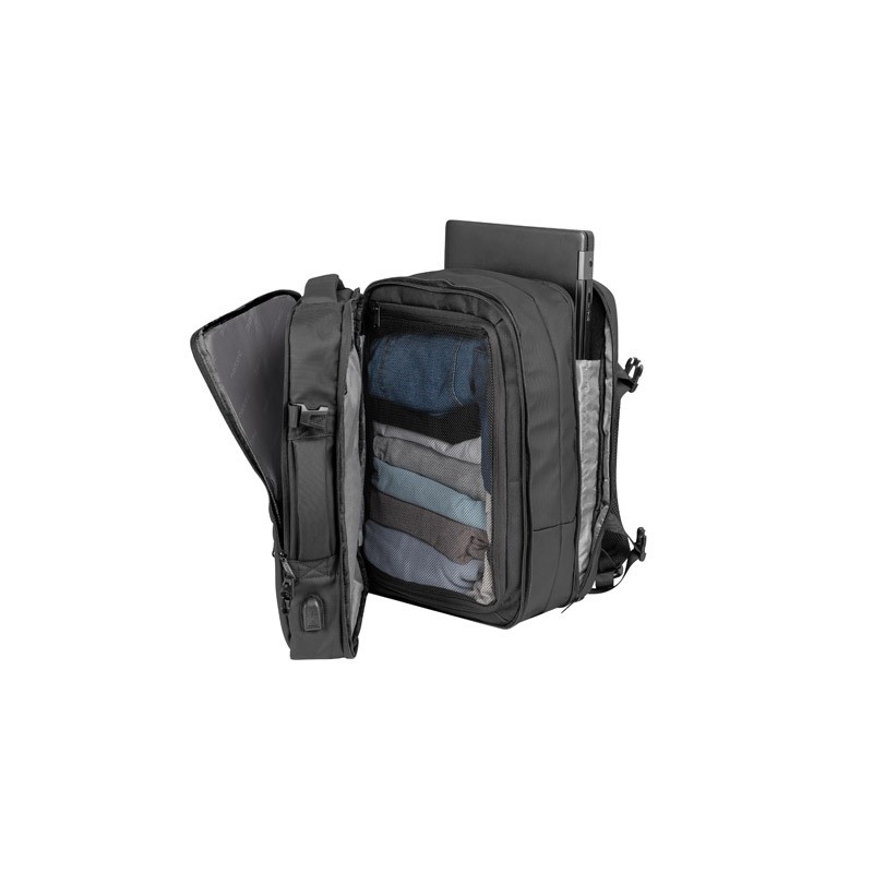 Buy Natec CAMEL PRO Laptop Backpack - 17.3'' Black in Cyprus, Nicosia, Limassol, Larnaka, Pafos