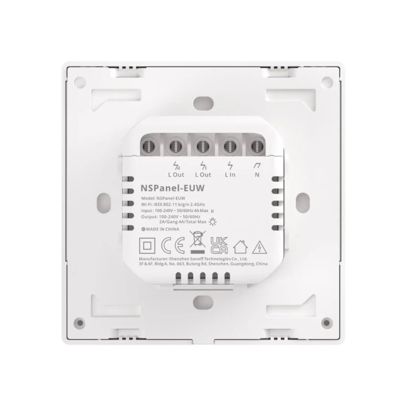 Buy Sonoff WiFi Smart NS Panel - Touch screen, White in Cyprus, Nicosia, Limassol, Larnaka, Pafos