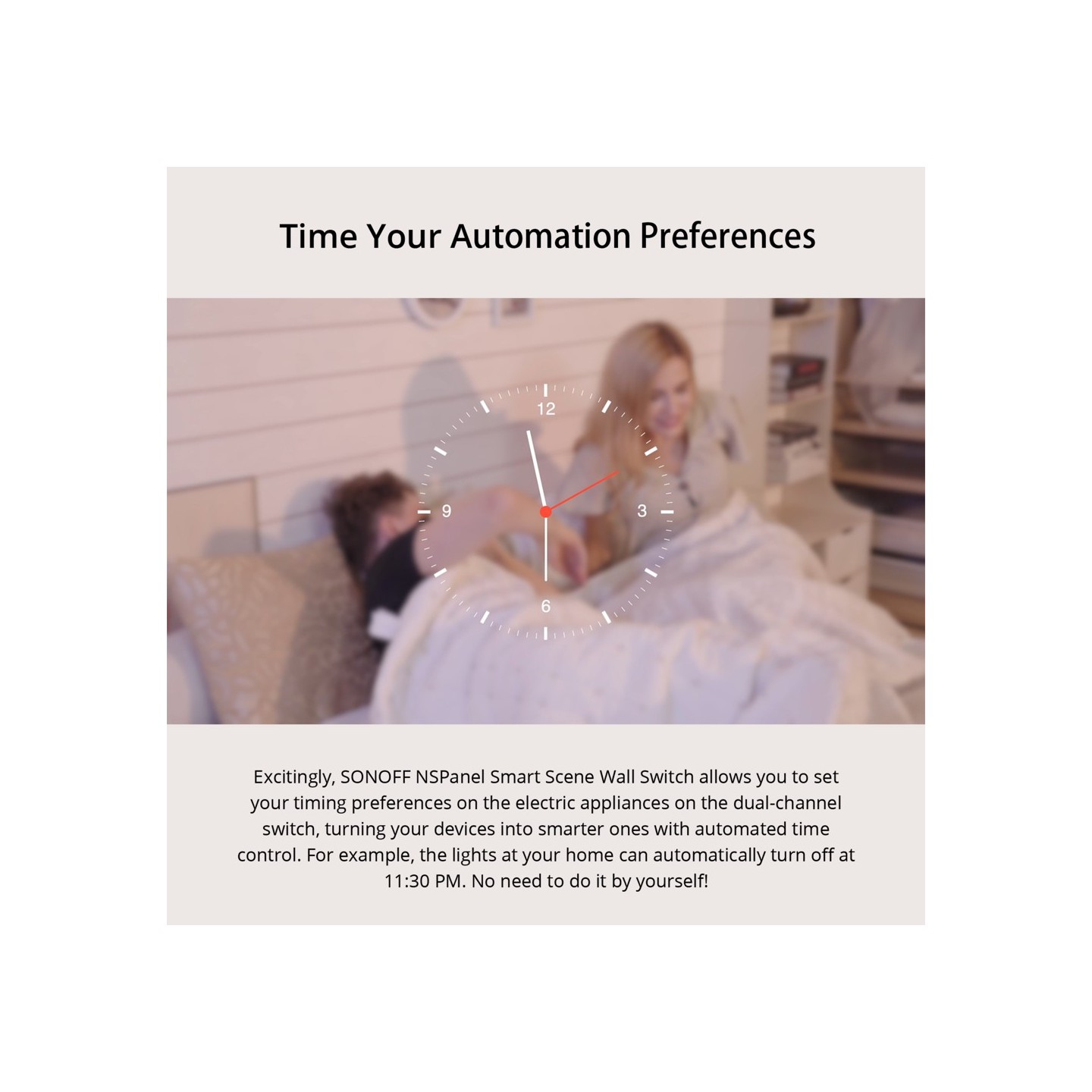 Sonoff WiFi Smart NS Panel - Touch screen, White — Buy in Cyprus with Fast Delivery