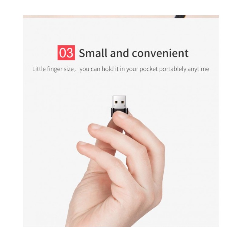 Buy Baseus Adaptor USB-C Female to USB-A Male - USB-C Female to USB-A Male in Cyprus, Nicosia, Limassol, Larnaka, Pafos