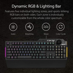ASUS TUF Gaming K1 Membrane Gaming Keyboard (Boxed) — Buy in Cyprus with Fast Delivery