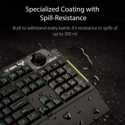 ASUS TUF Gaming K1 Membrane Gaming Keyboard (Boxed) — Buy in Cyprus with Fast Delivery