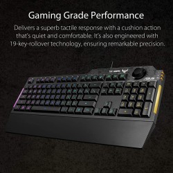 ASUS TUF Gaming K1 Membrane Gaming Keyboard (Boxed) — Buy in Cyprus with Fast Delivery