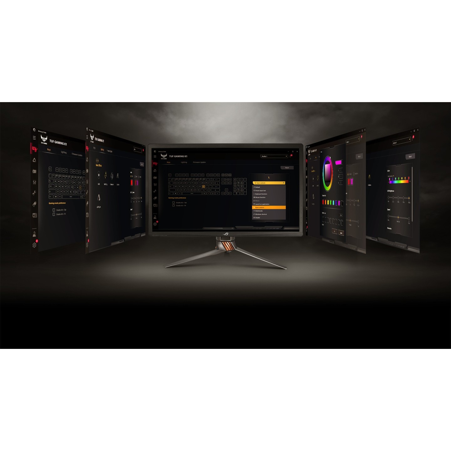 ASUS TUF Gaming K1 Membrane Gaming Keyboard (Boxed) — Buy in Cyprus with Fast Delivery