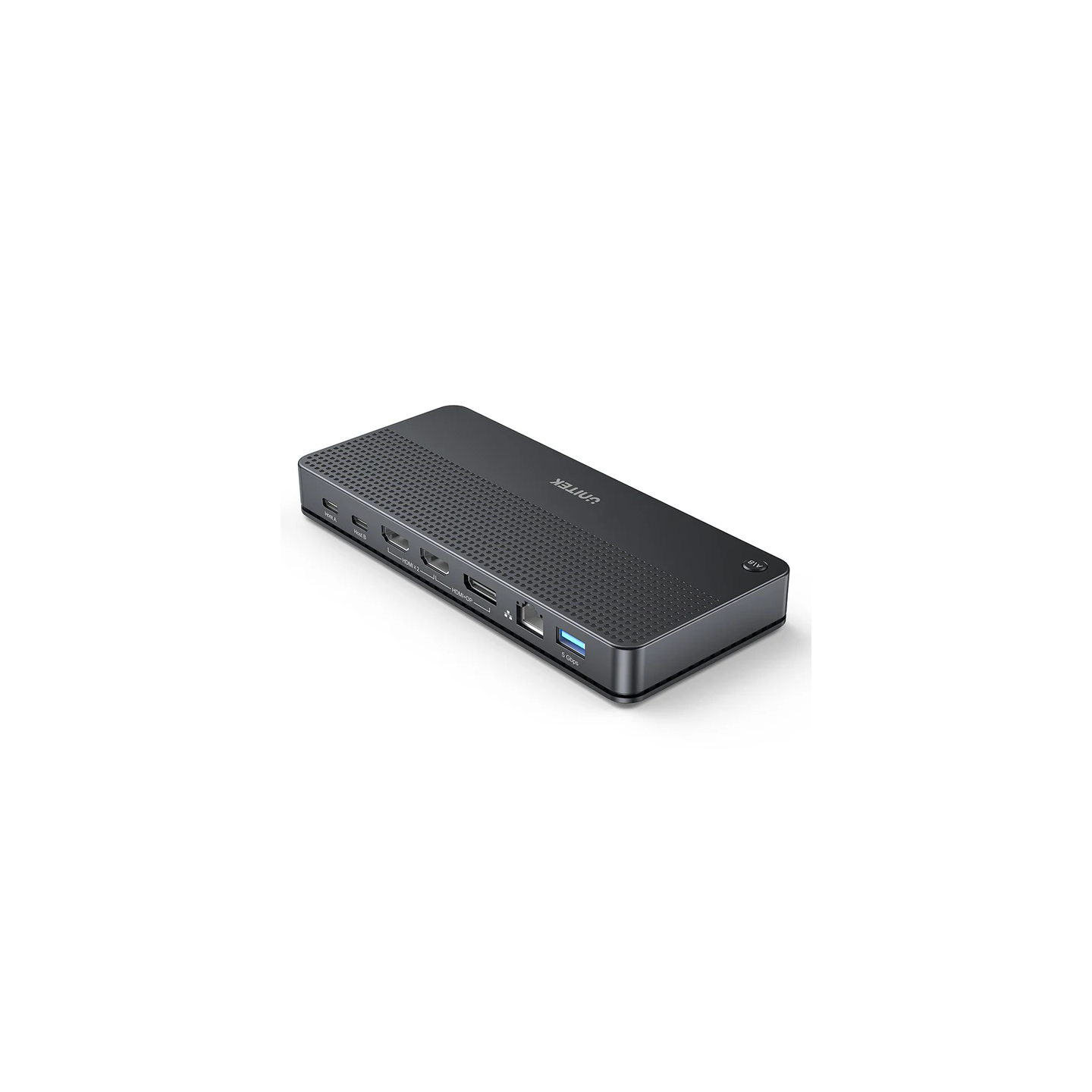 Unitek KVM Switch USB-C Dual 4K 60Hz HDMI & 100W PD (Displaylink) - D1103A - USB-C, Dual 4K 60Hz, HDMI & 100W PD, DisplayLink