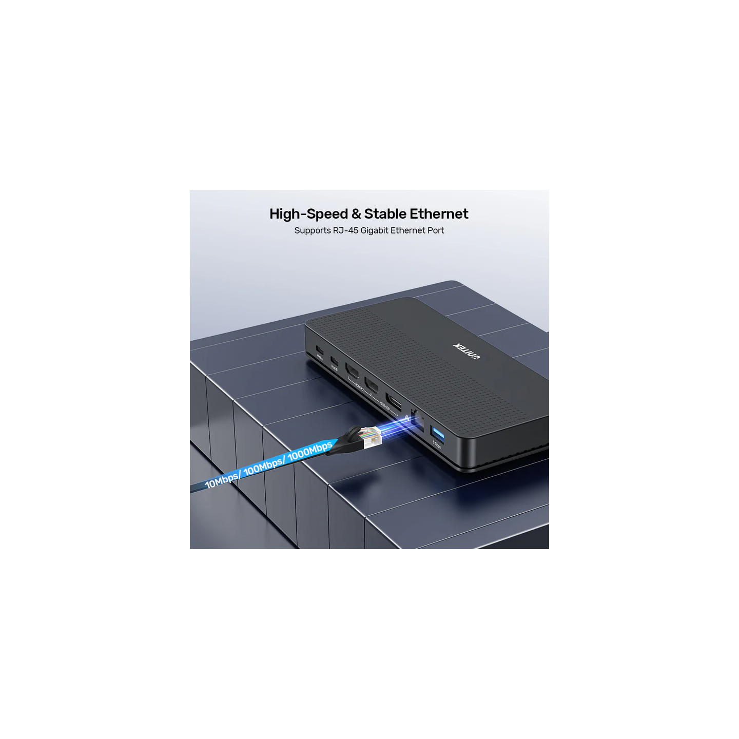 Unitek KVM Switch USB-C Dual 4K 60Hz HDMI & 100W PD (Displaylink) - D1103A - USB-C, Dual 4K 60Hz, HDMI & 100W PD, DisplayLink