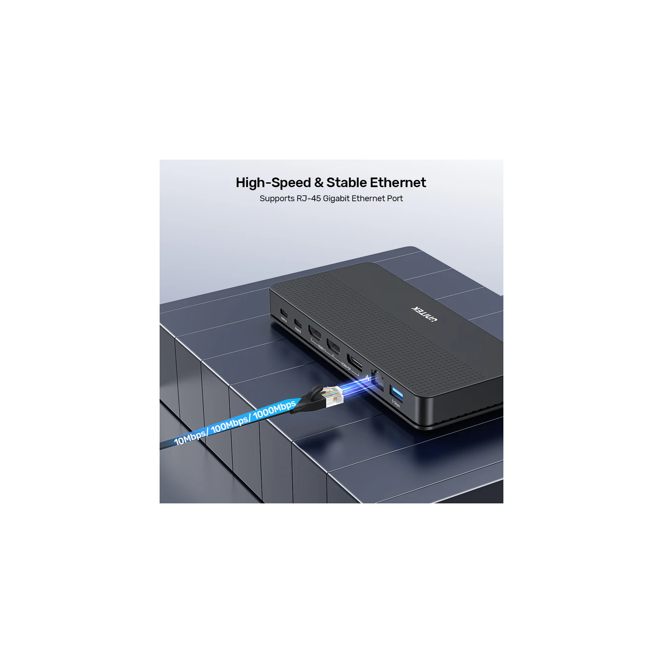 Unitek D1103A KVM Switch USB-C Dual 4K@60Hz – 100W PD | Armenius Store