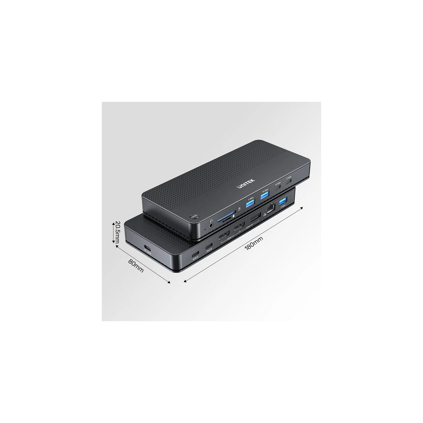 Unitek D1103A KVM Switch USB-C Dual 4K@60Hz – 100W PD | Armenius Store