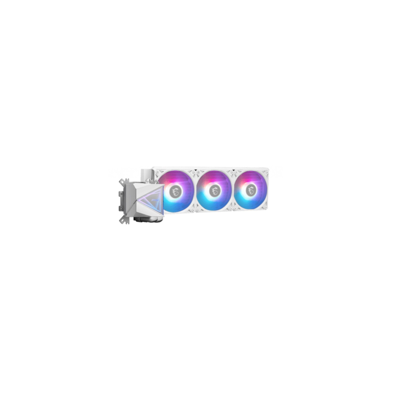 MSI MAG CORELIQUID I360 - 360mm AIO Liquid CPU Cooler, White, 3x120mm ARGB Fans — Buy in Cyprus with Fast Delivery
