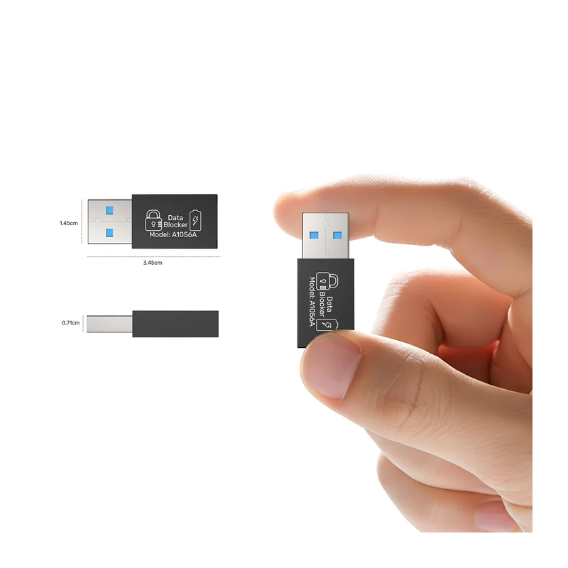 Buy Unitek USB-A Data Blocker - A1056A - 5V2A (2 pack) in Cyprus, Nicosia, Limassol, Larnaka, Pafos