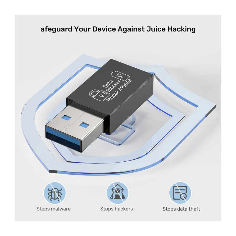 Buy Unitek USB-A Data Blocker - A1056A - 5V2A (2 pack) in Cyprus, Nicosia, Limassol, Larnaka, Pafos