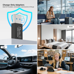 Buy Unitek USB-A Data Blocker - A1056A - 5V2A (2 pack) in Cyprus, Nicosia, Limassol, Larnaka, Pafos