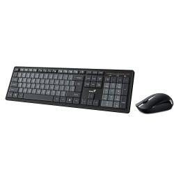 Buy Genius Keyboard-Mouse Set - KM-8200 - Wireless Dual Colour English in Cyprus, Nicosia, Limassol, Larnaka, Pafos