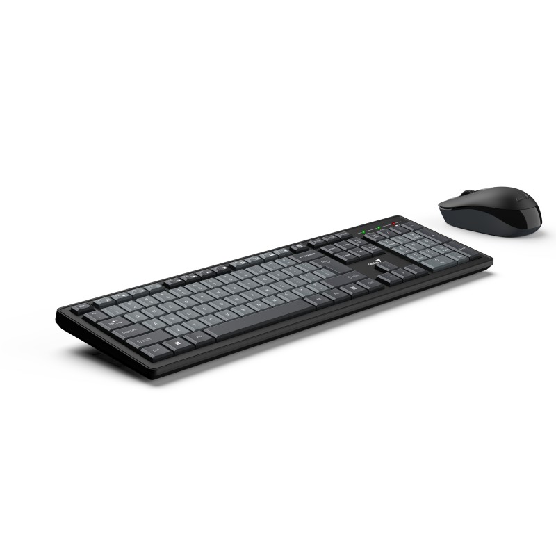 Buy Genius Keyboard-Mouse Set - KM-8200 - Wireless Dual Colour English in Cyprus, Nicosia, Limassol, Larnaka, Pafos