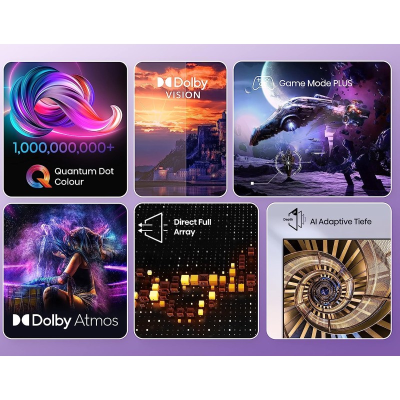 Buy Hisense TV - 50A7NQ - 50'' 4K Smart QLED TV in Cyprus, Nicosia, Limassol, Larnaka, Pafos