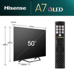 Buy Hisense TV - 50A7NQ - 50'' 4K Smart QLED TV in Cyprus, Nicosia, Limassol, Larnaka, Pafos