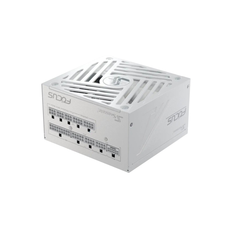Seasonic Focus GX-750 V4 White - 750W ATX 3.1 80+ Gold Fully-Modular PSU - FOCUS-GX-750-V4-WHITE (Boxed)