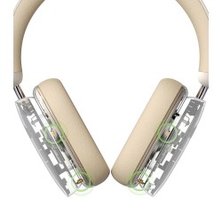 Buy Baseus Bowie - H1 - Noise Cancelling Wireless Headphones White in Cyprus, Nicosia, Limassol, Larnaka, Pafos