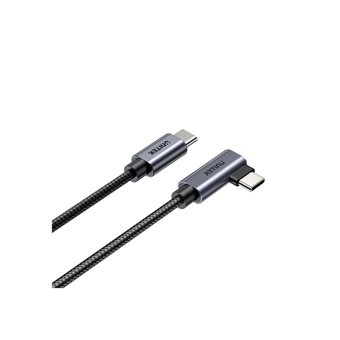 Unitek C14123BK-1M USB-C 100W PD L-Shape 1m Cable (Retail) — Buy in Cyprus with Fast Delivery