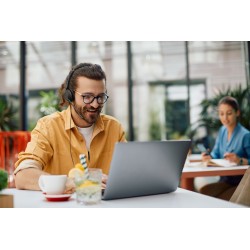 Buy Yealink Headset - UH37 - Wired USB Dual-Mic Noise Cancelling USB-A Mono Teams in Cyprus, Nicosia, Limassol, Larnaka, Pafos