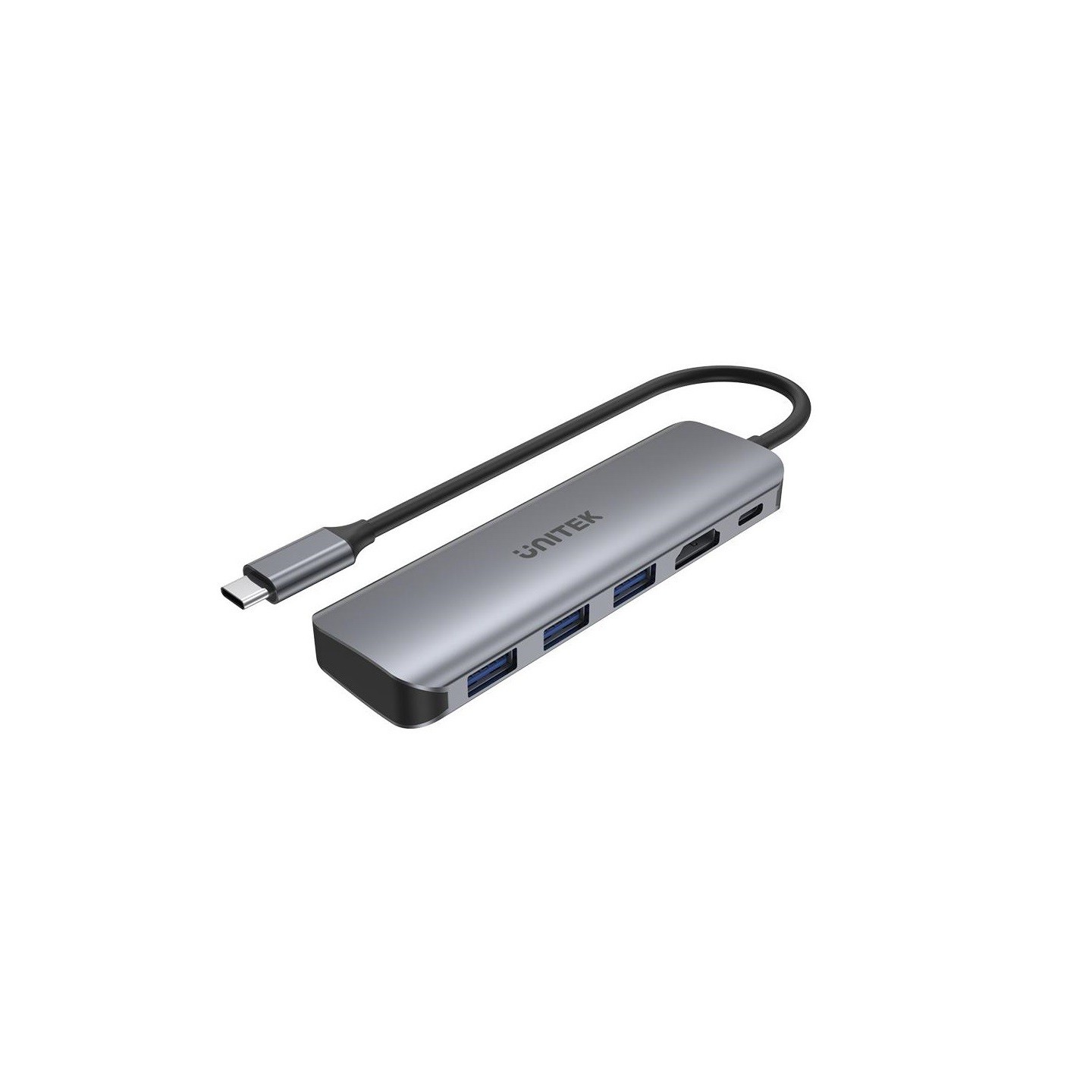 Unitek H1107E USB-C Hub 3 USB 3.1 HDMI 4K 100W PD | H1107E — Armenius Store Cyprus