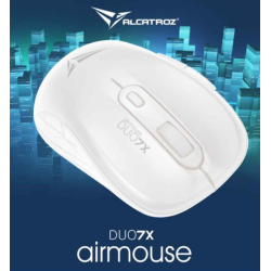 Buy Alcatroz Airmouse Duo - 7X - Wireless BT Mouse White in Cyprus, Nicosia, Limassol, Larnaka, Pafos