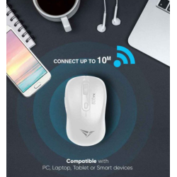 Buy Alcatroz Airmouse Duo - 7X - Wireless BT Mouse White in Cyprus, Nicosia, Limassol, Larnaka, Pafos