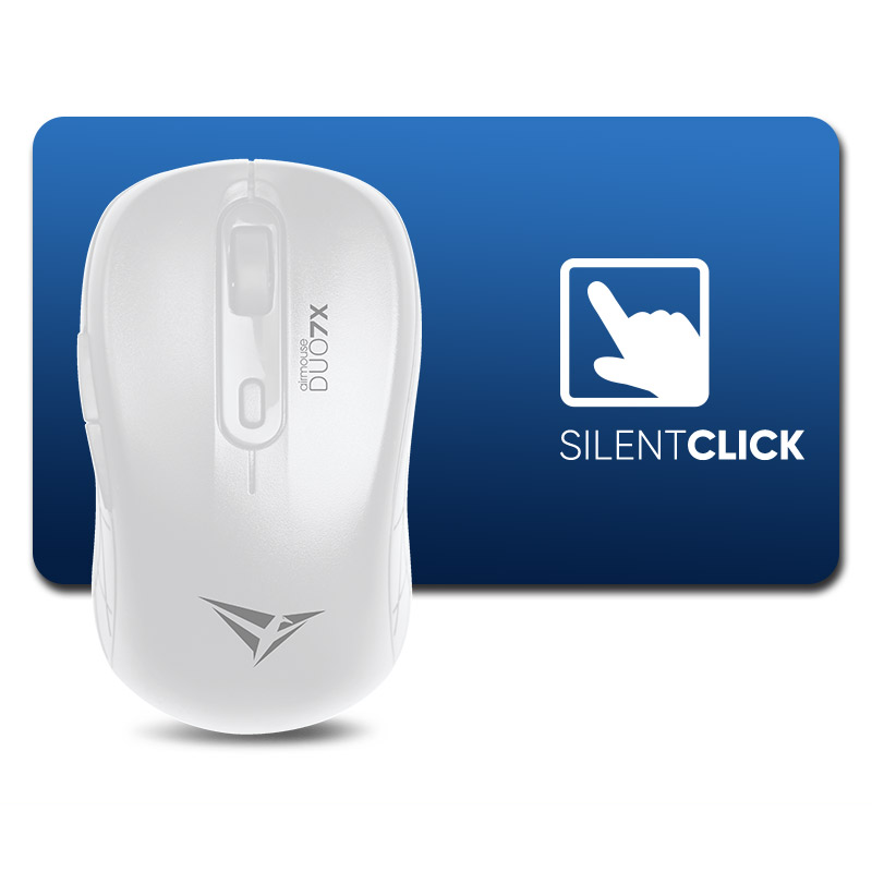 Buy Alcatroz Airmouse Duo - 7X - Wireless BT Mouse White in Cyprus, Nicosia, Limassol, Larnaka, Pafos