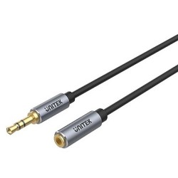 Buy Unitek Audio Extension Cable - Y-C932ABK - 3.5mm M-F, 1.0m in Cyprus, Nicosia, Limassol, Larnaka, Pafos