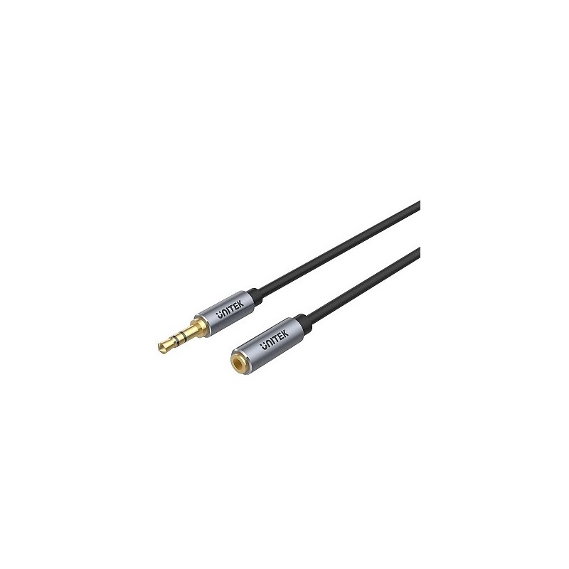 Buy Unitek Audio Extension Cable - Y-C932ABK - 3.5mm M-F, 1.0m in Cyprus, Nicosia, Limassol, Larnaka, Pafos