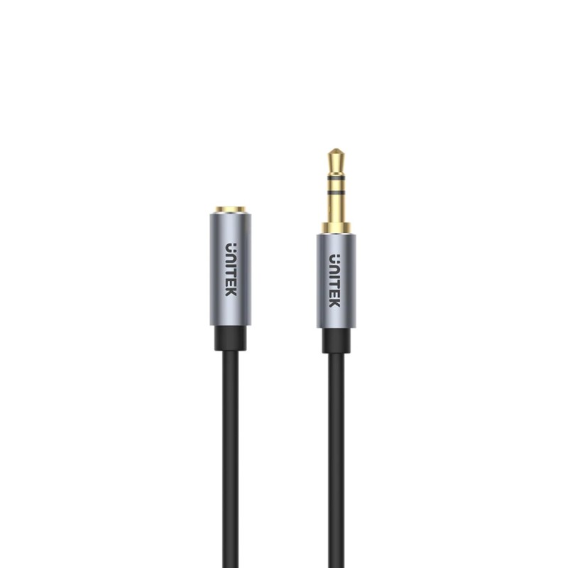 Buy Unitek Audio Extension Cable - Y-C932ABK - 3.5mm M-F, 1.0m in Cyprus, Nicosia, Limassol, Larnaka, Pafos