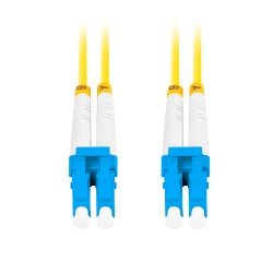 Buy Lanberg Fiber Patch Cord - LC UPC-LC UPC SM 9 125 Duplex LSZH 3.0m in Cyprus, Nicosia, Limassol, Larnaka, Pafos