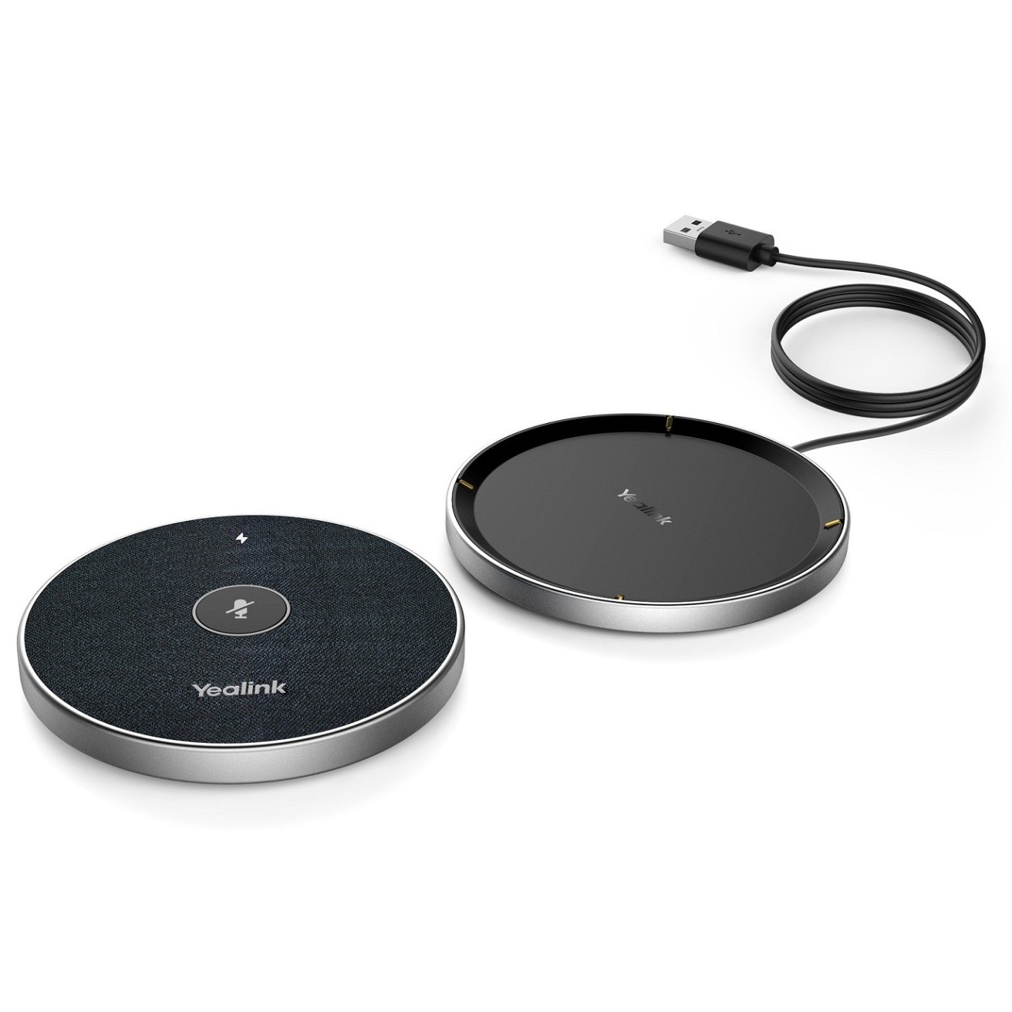 Yealink Conferencing Microphone Wireless Desktop 360° 6m Voice Pickup for UVC84, MeetingBar, SmartVision40 VCM36-W