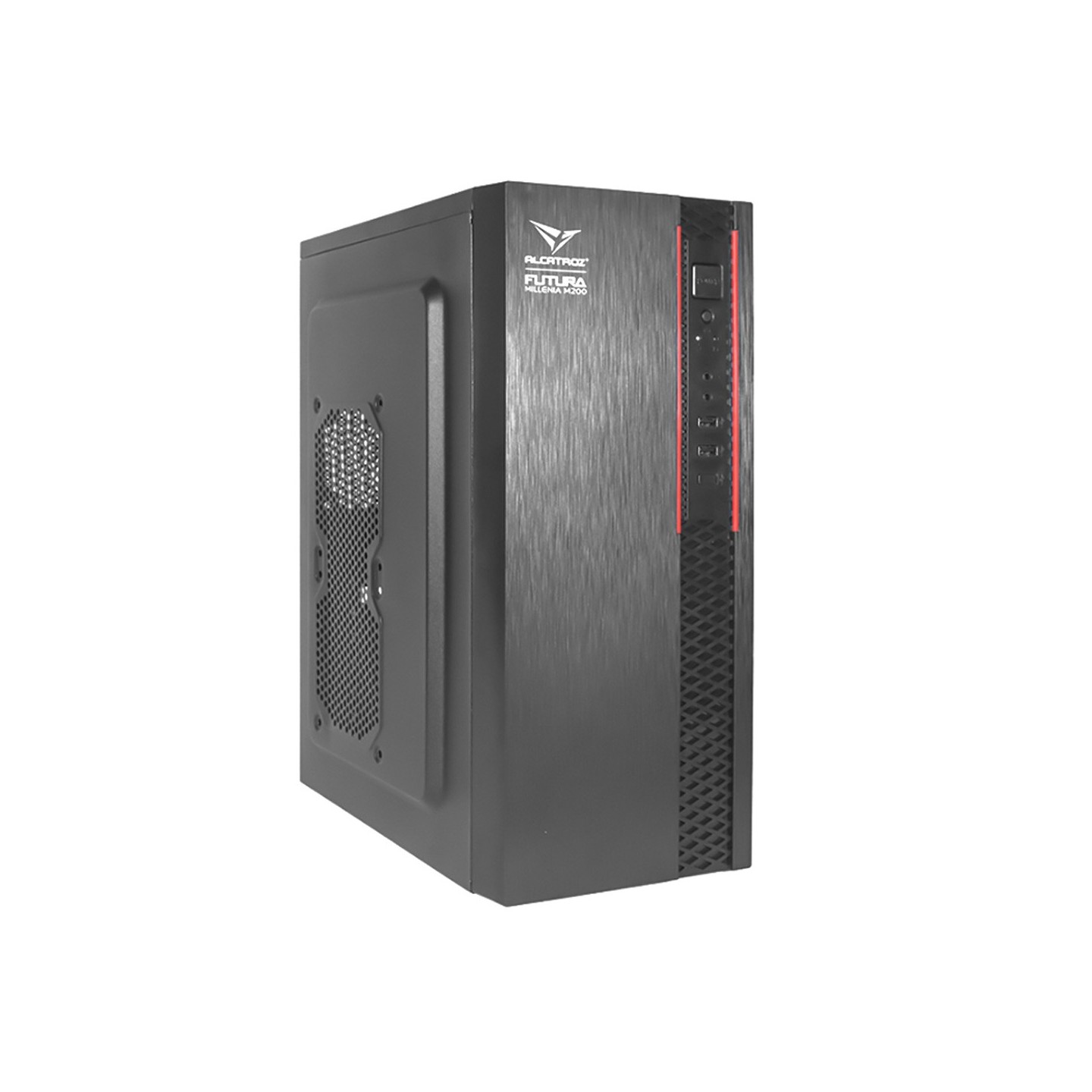Alcatroz Futura Millenia M200 Micro-ATX Case w/ 235W PSU (Boxed) — Buy in Cyprus with Fast Delivery