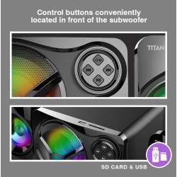 Buy Sonicgear - Titan3 - USB Powered 2.1 PC Speakers in Cyprus, Nicosia, Limassol, Larnaka, Pafos