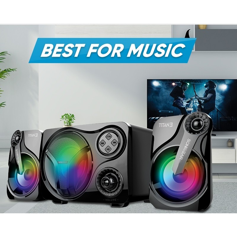 Buy Sonicgear - Titan3 - USB Powered 2.1 PC Speakers in Cyprus, Nicosia, Limassol, Larnaka, Pafos