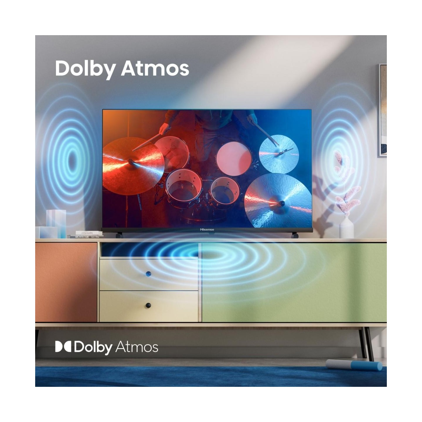 Hisense TV - 40A5Q - 40'' Full HD Smart QLED TV — Buy in Cyprus with Fast Delivery