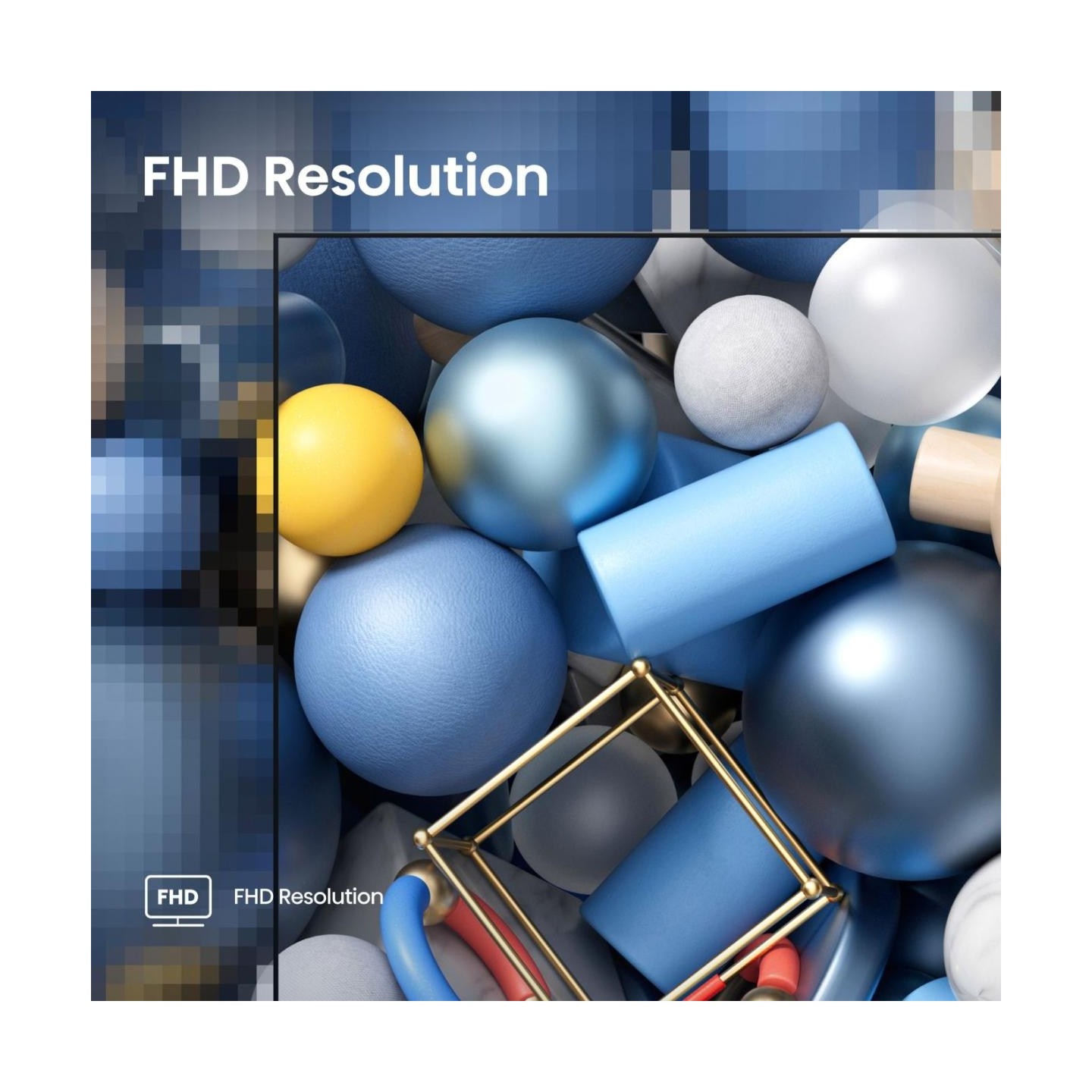 Hisense TV - 40A5Q - 40'' Full HD Smart QLED TV — Buy in Cyprus with Fast Delivery