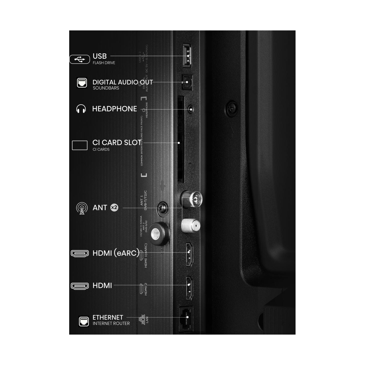 Hisense TV - 40A5Q - 40'' Full HD Smart QLED TV — Buy in Cyprus with Fast Delivery